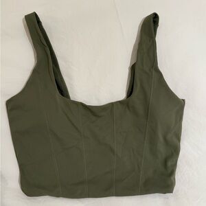Green CSB Freedom Sports Bra